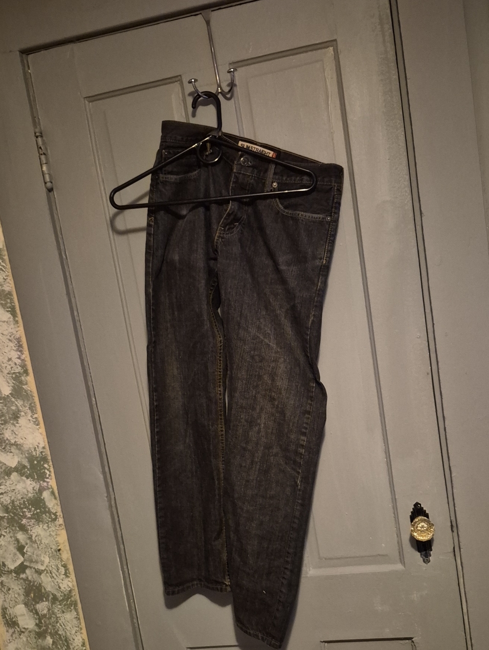 Levi's Men's Charcoal Straight Jeans